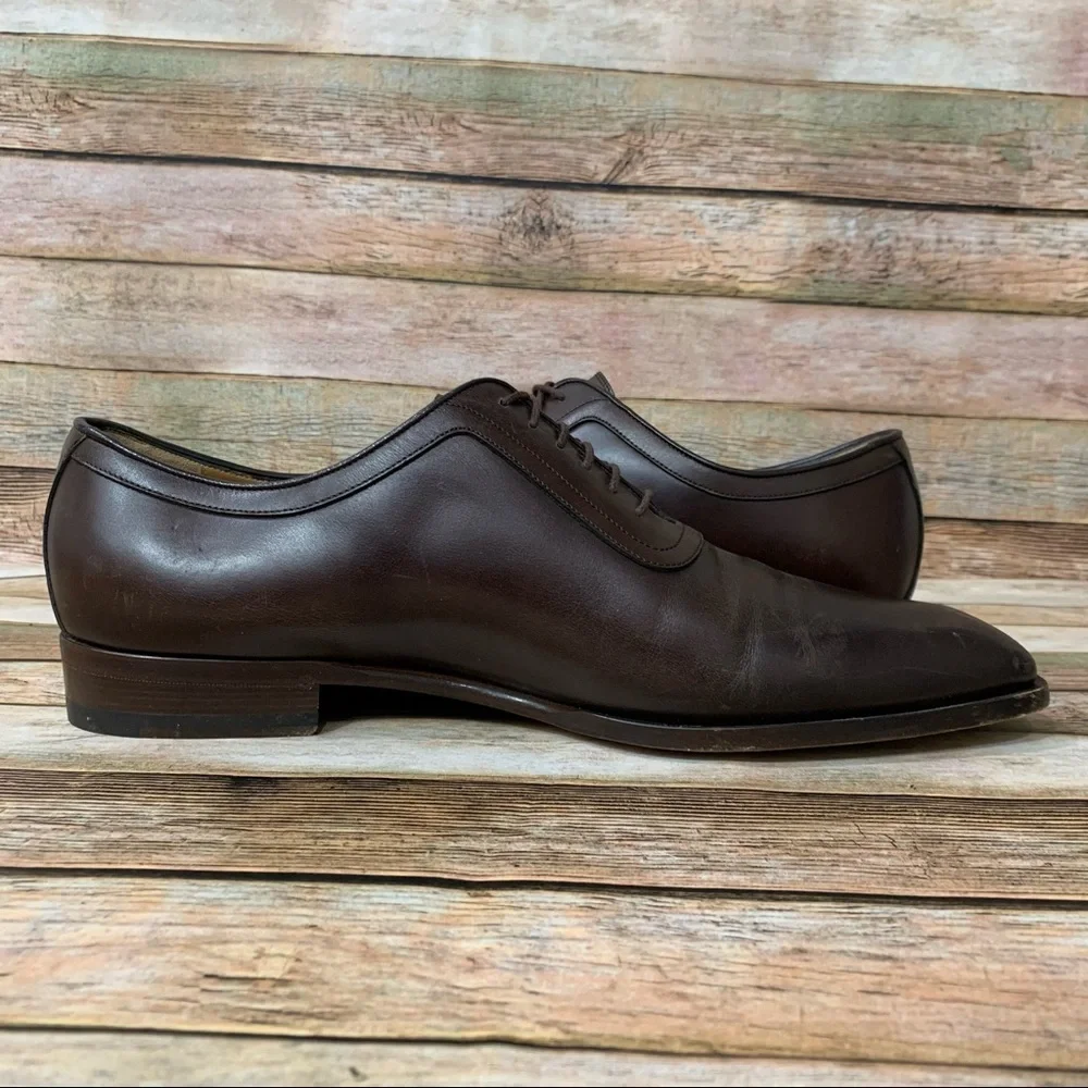 Gucci Plain Toe Oxford Shoes